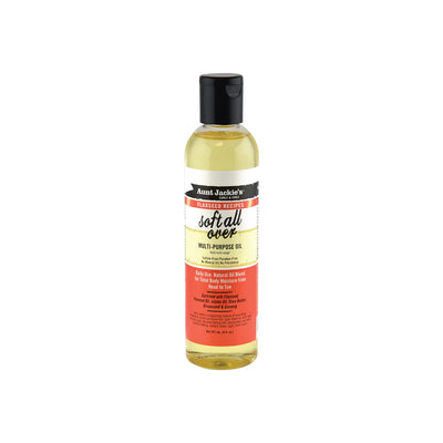 Aunt Jackie's Curls & Coils Soft All Over Multi-Purpose Oil Therapy 8 Oz - Elevate Styles
