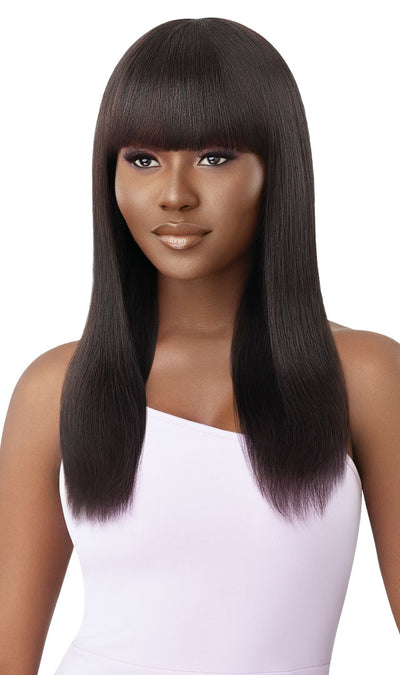 My Tresses Purple Label 7A Unprocessed Human Hair Full Cap Wig HH- Wet & Wavy Natural Curly 20" - Elevate Styles
