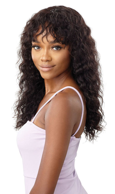 My Tresses Purple Label 7A Unprocessed Human Hair Full Cap Wig HH- Wet & Wavy Natural Wave 20" - Elevate Styles