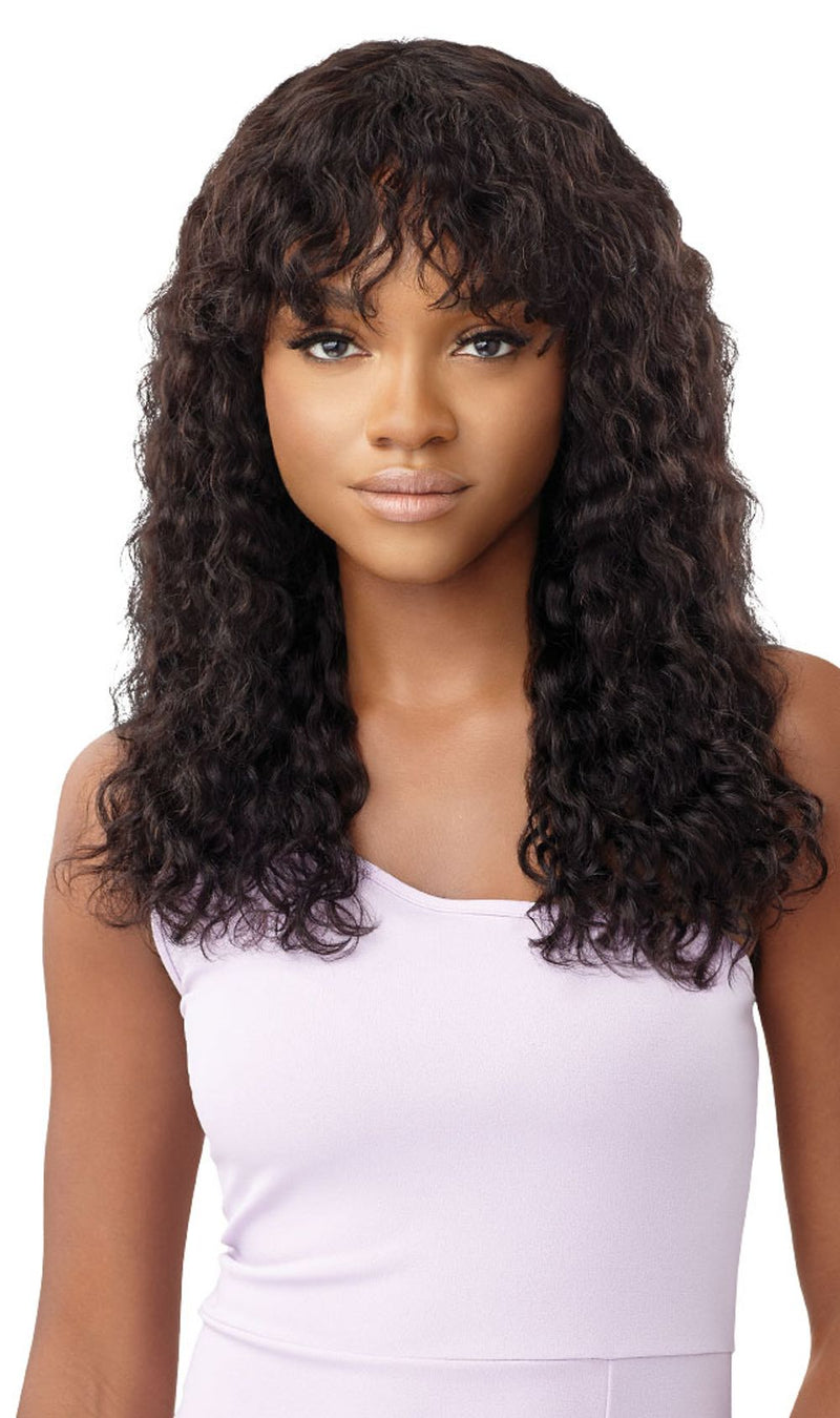 My Tresses Purple Label 7A Unprocessed Human Hair Full Cap Wig HH- Wet & Wavy Natural Wave 20" - Elevate Styles