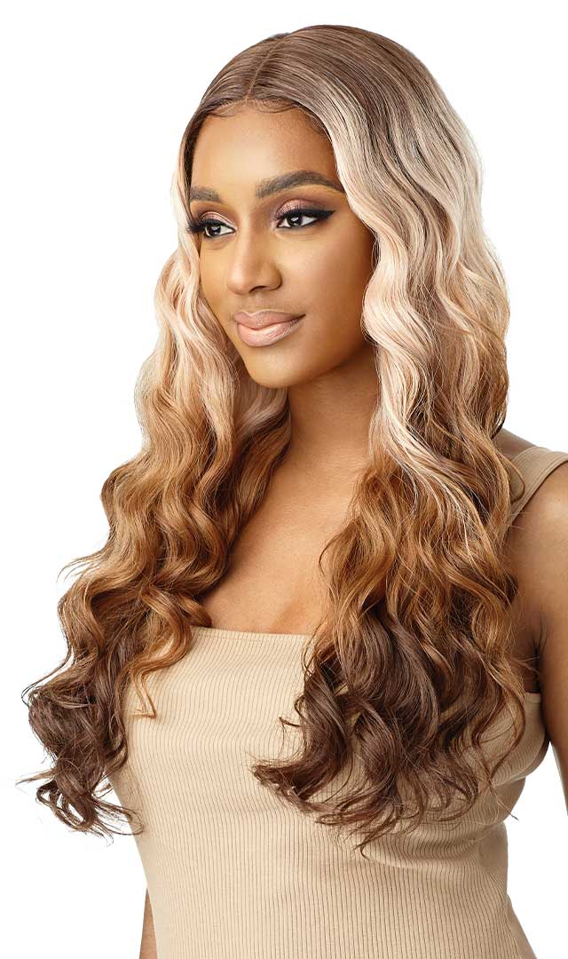 Outre Synthetic HD Transparent Lace Front Wig Arlena 26" - Elevate Styles