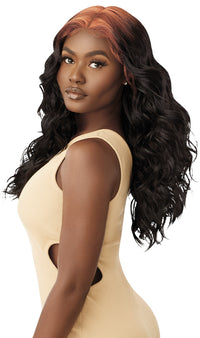Thumbnail for Outre Color Bomb Colored Root Collection Synthetic Lace Front Wig Crismina 22