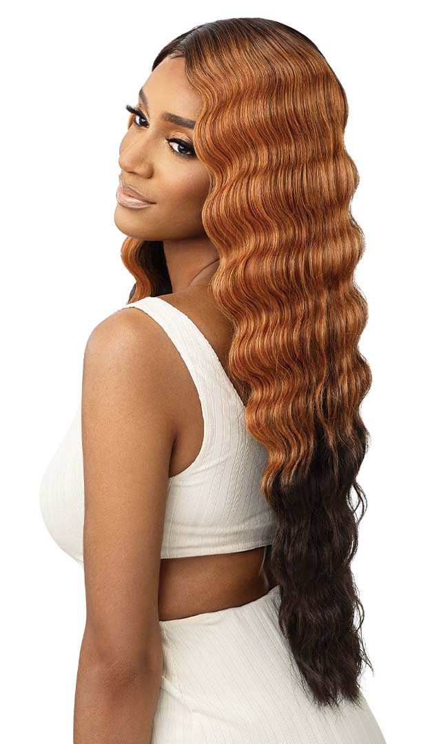 Outre Color Bomb Swiss Lace Front Wig Kianda 26" - Elevate Styles