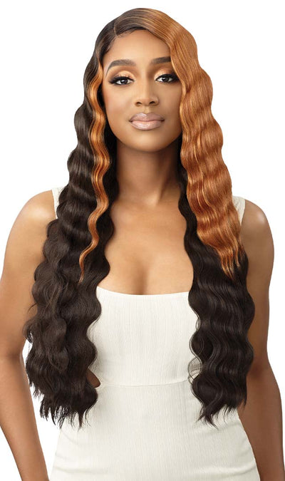 Outre Color Bomb Swiss Lace Front Wig Kianda 26" - Elevate Styles
