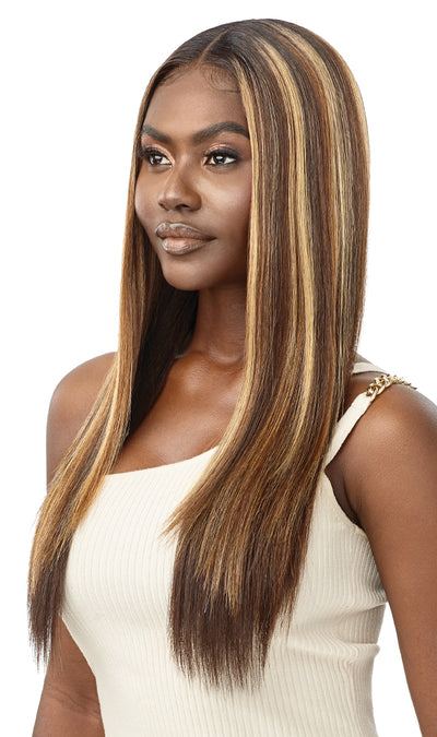 Outre Premium Synthetic Lace Front Deluxe Wig Elya 24" - Elevate Styles

