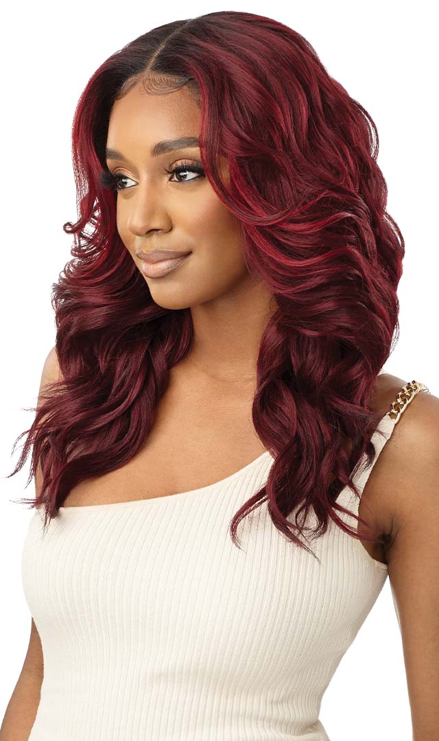 Outre Melted Hairline Collection HD Swiss Lace Front Wig Dione - Elevate Styles