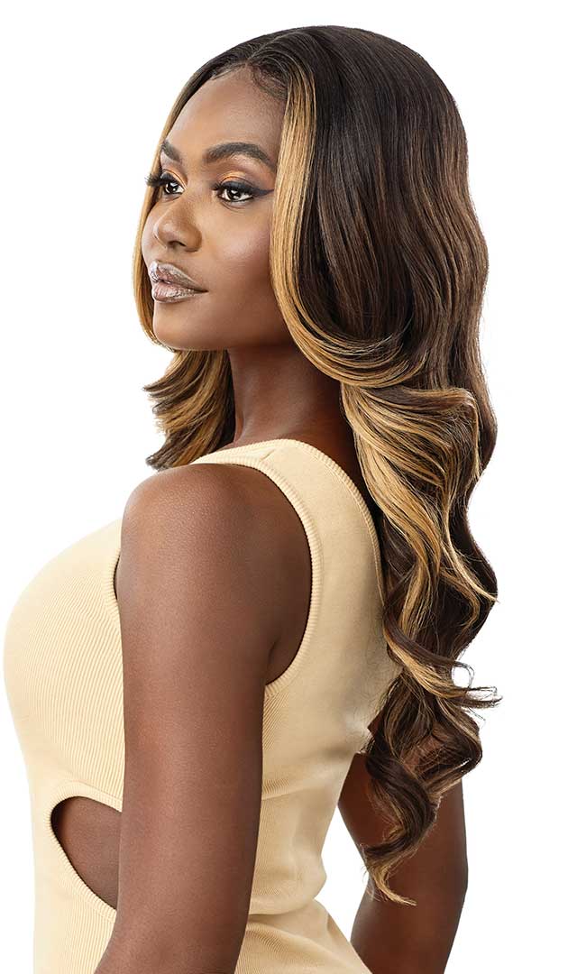 Outre Synthetic HD Transparent Lace Front Wig Oceane 24