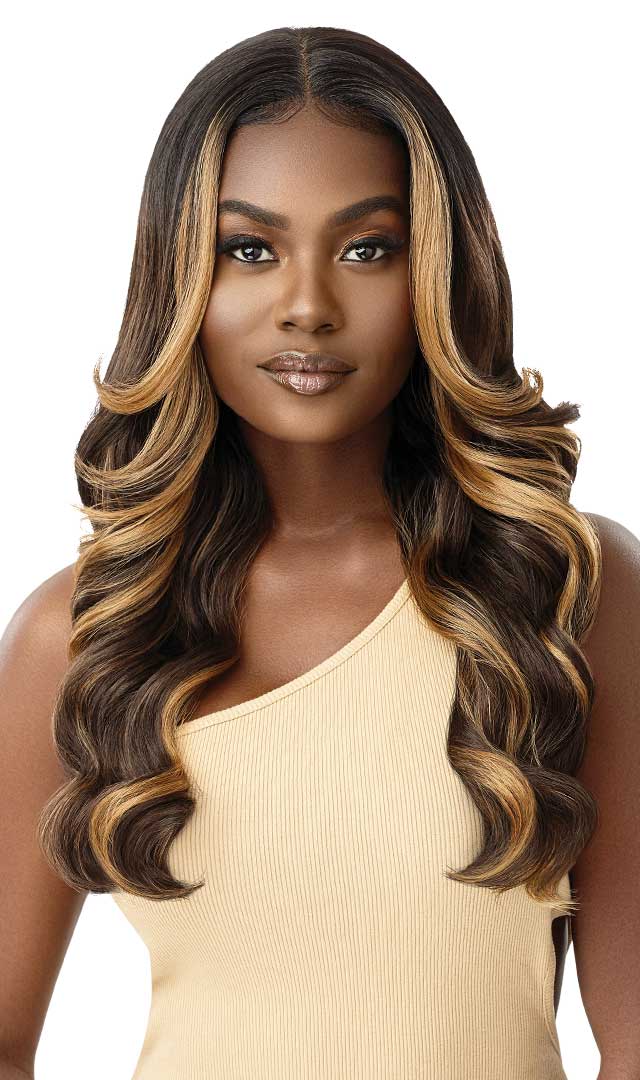 Outre Synthetic HD Transparent Lace Front Wig Oceane 24" - Elevate Styles