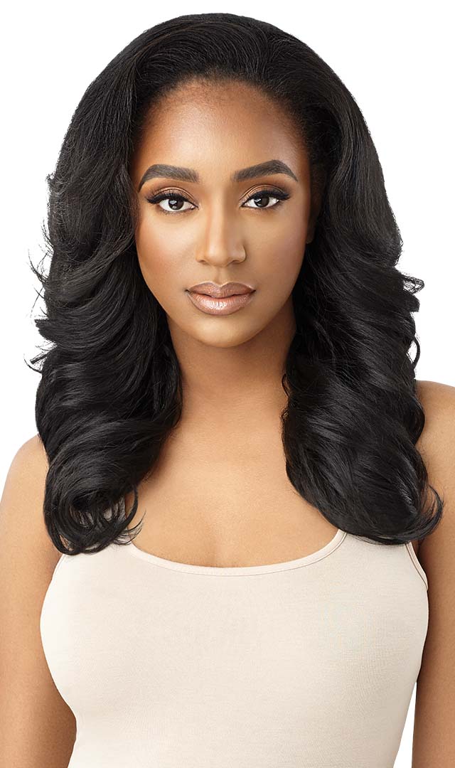 Outre Quick Weave Neesha Soft & Natural Texture Half Wig Neesha H305 - Elevate Styles
