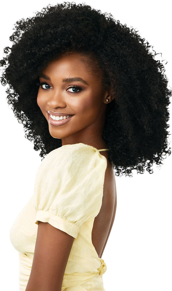 Outre Converti-cap Leave-Out + Full Wig + Ponytail Wig Bahama Mama - 1 Black