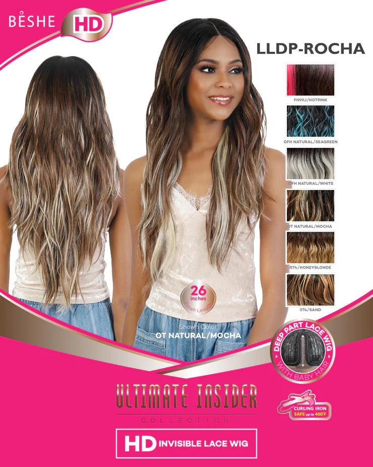 Beshe Ultimate Insider Collection Deep Part Lace Front Wig LLD-ROCHA - Elevate Styles