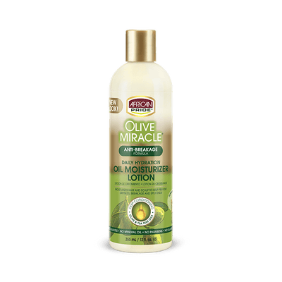African Pride Olive Miracle Anti-Breakage Formula Oil Moisturizer Lotion 12 Oz - Elevate Styles