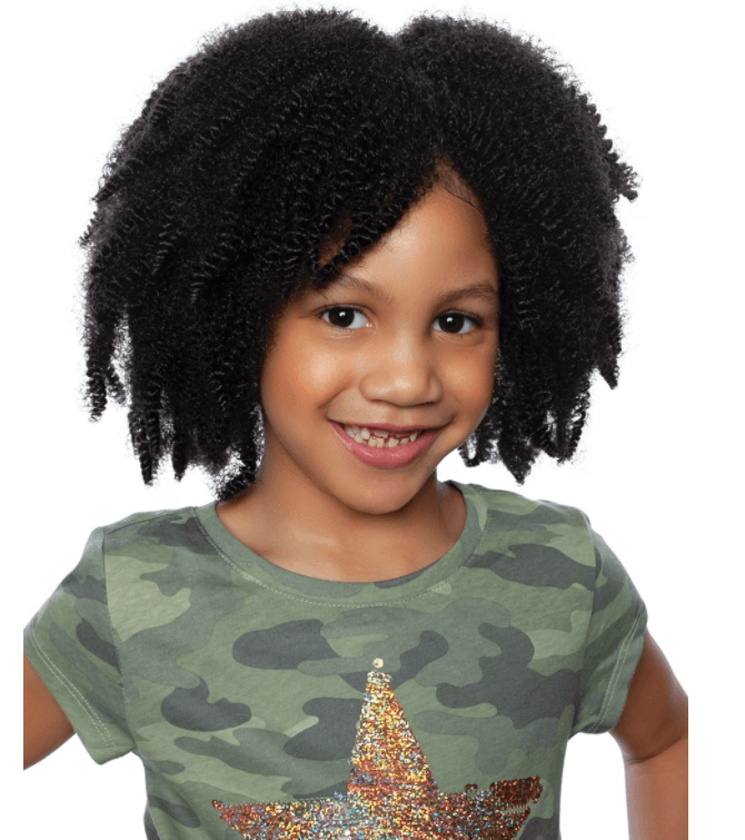 Afri Naptural Synthetic Kids Crochet Braid Kids Rock 3x Afro Spring Twist 10" KR301 - Elevate Styles