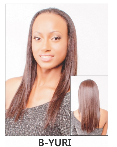 R&B Collection Synthetic Hair Half Wig B-YURI Color WINE | Elevate Styles