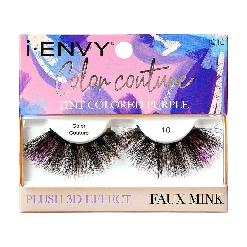 I Envy by Kiss Color Couture Faux Tint Faux Mink Lashes IC10 - Elevate Styles