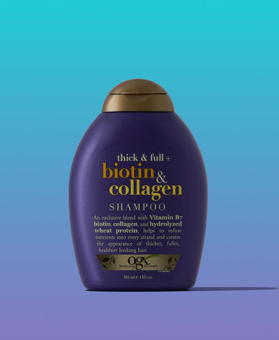 Ogx Beauty Thick & Full + Biotin & Collagen Shampoo 13 Oz - Elevate Styles