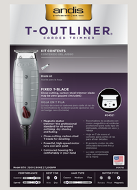 Thumbnail for Andis T-Outliner Corded Trimmer 04710 - Elevate Styles