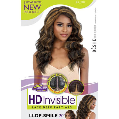 Beshe HD Invisible Lace Front Wig LLDP-Smile 20" - Elevate Styles

