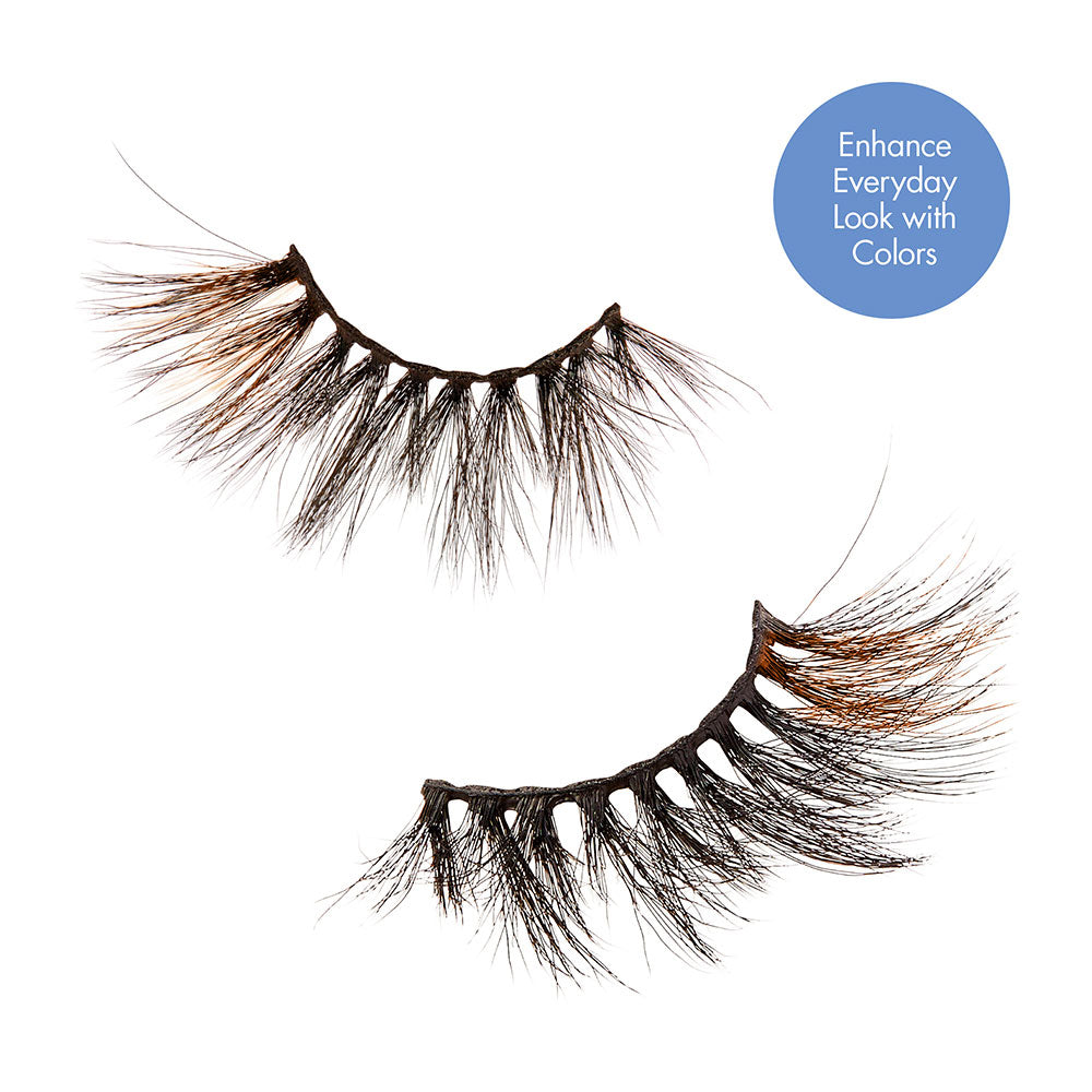 I Envy by Kiss Color Couture Faux Tint Faux Mink Lashes IC11 - Elevate Styles