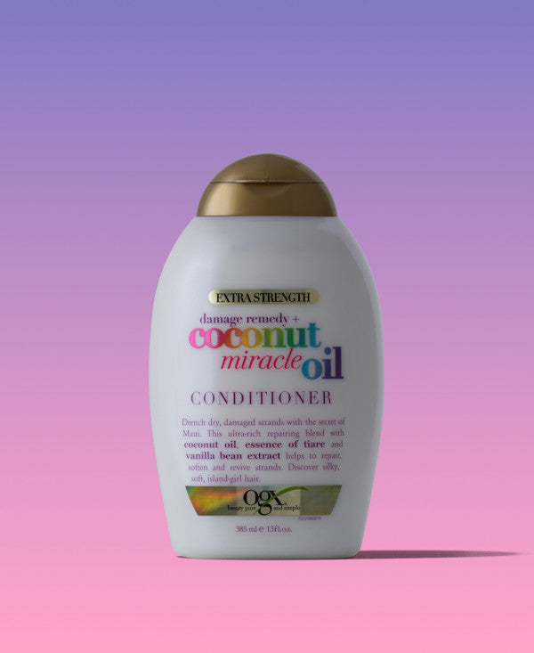 Ogx Beauty Extra Strength Damage Remedy + Coconut Miracle Oil Conditioner 13 Oz - Elevate Styles