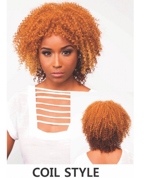 R&B Collection Synthetic Hair All Star Wives Style Wig - COIL-Style - Elevate Styles