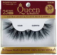 Thumbnail for Poppy & Ivy Queen by Majestic 3D Volume Effect Mink Eyelashes Cleopatra ELQL08 - Elevate Styles