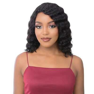 Its a Wig 100% Human Hair Skin Top T-PART Wig Titi - Elevate Styles
