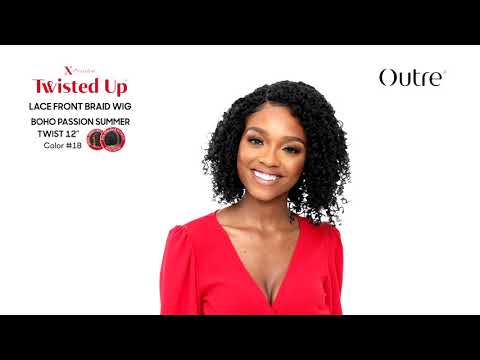 Outre X-Pression HD Braided Lace Front Wig Boho Passion Summer Twist 12
