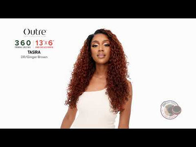 Outre 360 Frontal Lace 13"x 6" HD Transparent Lace Front Wig Tasira
