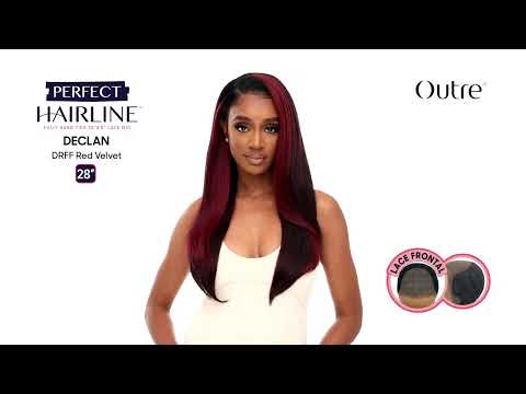 Outre Perfect Hairline 13"x 4"  HD Transparent Lace Front Wig Declan