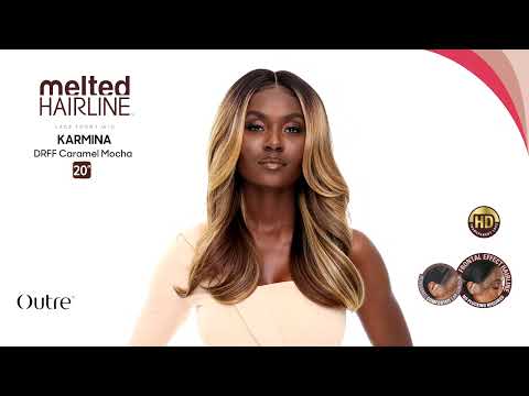 Outre Melted Hairline Collection - Perruque Lace Front Suisse Karmina