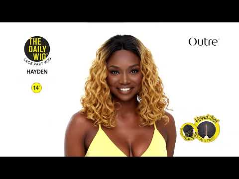 Outre The Daily Wig Premium Synthetic Hand-Tied Lace Part Wig Hayden
