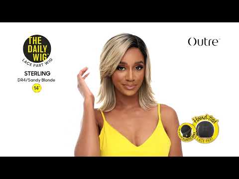 Outre The Daily Wig Premium Synthetic Hand-Tied Lace Part Wig Sterling