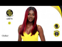 Outre The Daily Wig Premium Synthetic Hand-Tied Lace Part Wig Lunette