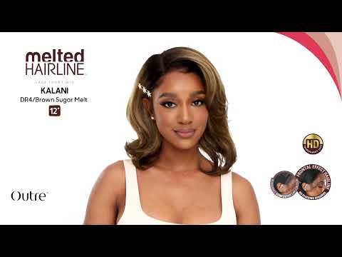 Outre Melted Hairline Collection - Swiss Lace Front Wig Kalani 12"