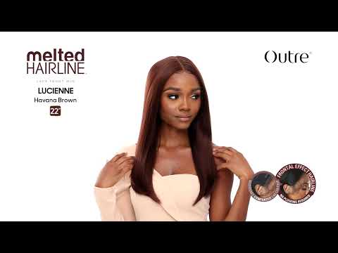 Outre Melted Hairline Collection - Swiss Lace Front Wig Lucienne 22"