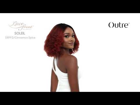 Outre Synthetic Pre-Plucked HD Transparent Lace Front Wig Soleil