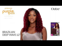 Outre Premium Purple Pack 3 Pièces Long Series Brazilian Deep Wave 12"