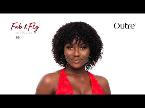 Outre Fab&Fly™ 100% Unprocessed Human Hair Full Cap Wig HH Tulia