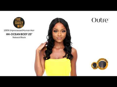 Outre The Daily Wig 100% Human Hair Wig Ocean Body 20"
