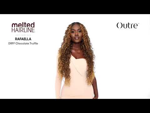 Outre Melted Hairline Collection - HD Swiss Curly Lace Front Wig Rafaella