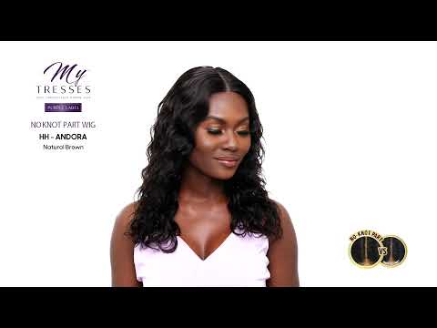 Outre My Tresses Purple Label 100% Unprocessed Human Hair No Knot Part Wig HH Andora