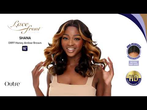 Outre HD Pre-Plucked Lace Front Wig Shana 16"