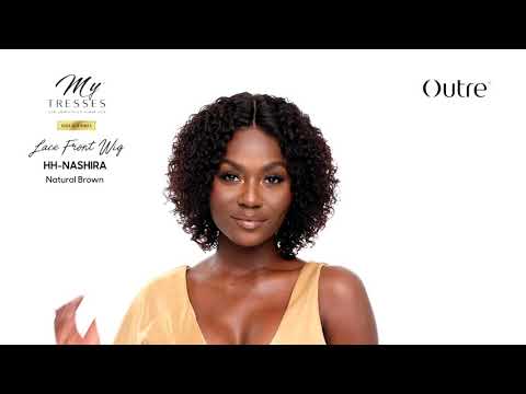 My Tresses Gold Unprocessed Human Hair Hand-Tied Lace Front Wig HH-Nashira