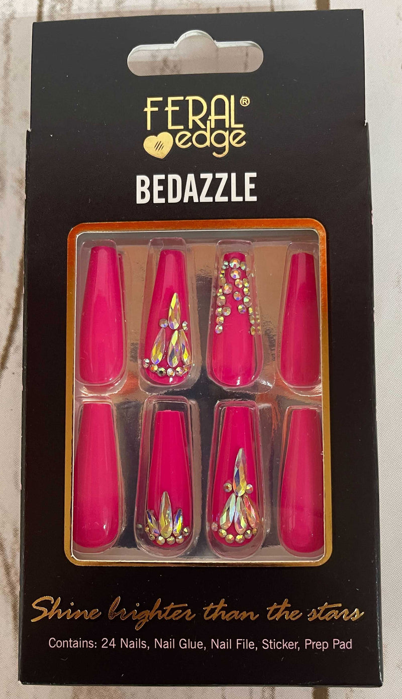 Feral Edge Bedazzle Nails Bedazzle -0015 - Elevate Styles