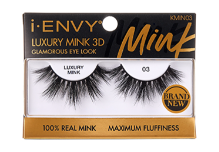 i Envy Luxury Mink 3D Eye Lash KMIN03 - Elevate Styles