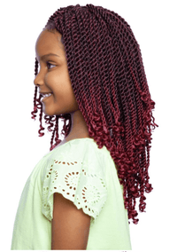 Thumbnail for Afri Naptural Synthetic Kids Crochet Braid Kids Rock Juju Kinky Twist 10