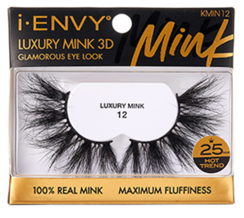 i Envy Luxury Mink 3D Eye Lash KMIN12 - Elevate Styles
