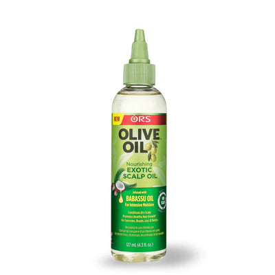 ORS Olive Oil Nourishing Exotic Scalp Oil 4.3 Oz - Elevate Styles