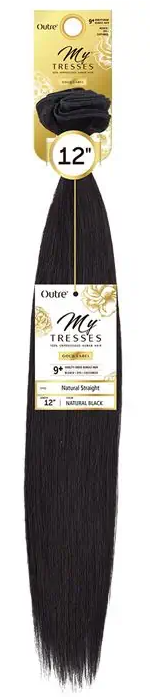 Outre MyTresses Gold Label 100% Unprocessed Human Hair Natural Straight Bundle - Elevate Styles
